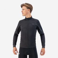 Kurtka sportowa męska Rogelli Pesaro 2.0, softshellowa. Czarne kurtki narciarskie i snowboardowe damskie Rogelli, l, bez wzorów, z elastanu, bez kaptura, rowerowe. Za 305.00 zł.