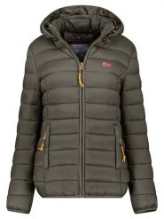 Geographical Norway Kurtka pikowana "Atikolor" w kolorze khaki rozmiar: M. Brązowe kurtki damskie Geographical Norway, m, bez wzorów, bez kaptura. Za 180.06 zł.