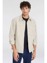 Hugo Boss Fashion Koszula w kolorze kremowym rozmiar: M. Brązowe koszule męskie Hugo Boss Fashion, m, bez wzorów, z bawełny, bez kołnierzyka, bez ramiączek. Za 214.70 zł.