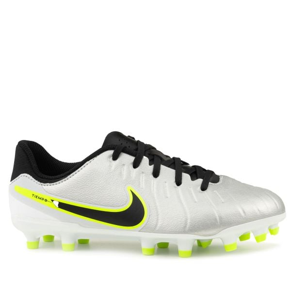 Buty sportowe do piłki noznej Nike JR LEGEND 10 ACADEMY FG/MG. Czarne buty sportowe na co dzień damskie Nike, bez wzorów. W wyprzedaży za 239.00 zł.