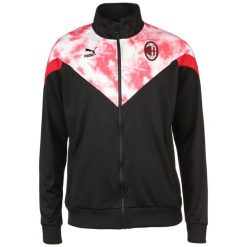 Kurtka dresowa Puma Acm Iconic Mcs Mesh Track. Czarne kurtki męskie Puma, m, bez wzorów, z dresówki, sportowe, bez kaptura. W wyprzedaży za 272.20 zł.