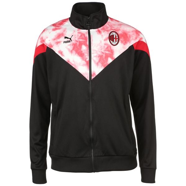 Kurtka dresowa Puma Acm Iconic Mcs Mesh Track. Czarne kurtki męskie Puma, m, bez wzorów, z dresówki, sportowe, bez kaptura. W wyprzedaży za 272.75 zł.