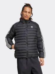 Adidas Kurtka pikowana w kolorze czarnym rozmiar: XXL. Czarne kurtki męskie Adidas, xxl, bez wzorów, bez kaptura. Za 228.92 zł.