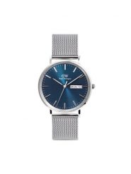 Daniel Wellington Zegarek Classic Day Display 40 DW00100833 Srebrny. Szare, analogowe zegarki męskie Daniel Wellington, srebrne. Za 829.99 zł.
