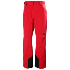 Spodnie narciarskie Helly Hansen Rapid. Czerwone spodnie materiałowe męskie Helly Hansen, bez wzorów, sportowe. Za 1,191.50 zł.