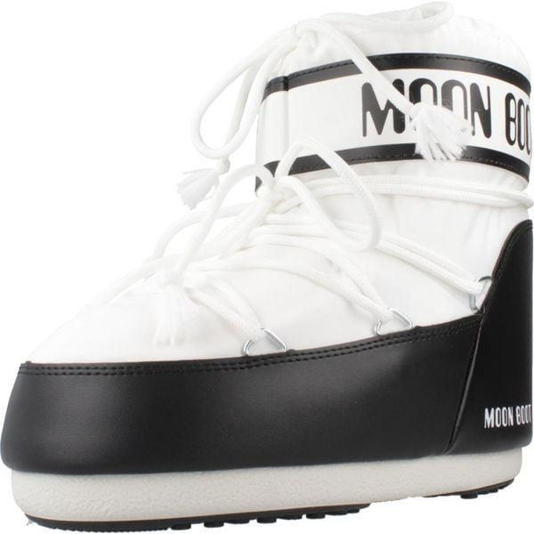 Buty MOON BOOT 14093400 001 Biały. Białe obuwie trekkingowe damskie Moon Boot, na zimę. Za 744.99 zł.