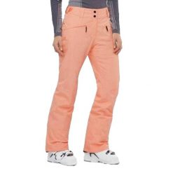 Damskie Spodnie Snowboardowe Edge. Zielone spodnie materiałowe damskie Salomon, bez wzorów, z elastanu. Za 568.99 zł.