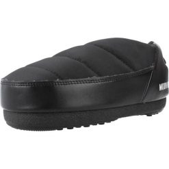 Sandały MOON BOOT MB SANDAL BAND NYLON Czarny. Czarne sandały damskie Moon Boot, bez wzorów, z nylonu, bez obcasa. W wyprzedaży za 482.35 zł.