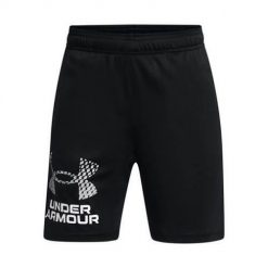Spodnie sportowe dziewczęce Under Armour 1383333001. Czarne spodnie sportowe męskie Under Armour, z materiału. Za 151.50 zł.