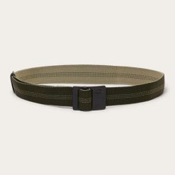 Pasek męski Oakley CONTENDAR zielony FOS901036-99S. Zielone paski męskie Oakley, bez wzorów. Za 95.41 zł.