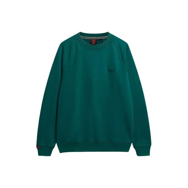 Bluza Superdry Essential Logo. Zielone bluzy bez kaptura męskie Superdry., xl. Za 278.45 zł.