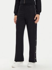 Liu Jo Spodnie dresowe TF4272 FS576 Czarny Regular Fit. Czarne spodnie dresowe damskie Liu Jo, s, bez wzorów, z dresówki. Za 349.99 zł.