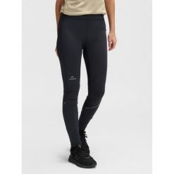 Damskie legginsy z wysokim stanem Newline Race. Czarne legginsy sportowe damskie Newline, bez wzorów, z dresówki, z podwyższonym stanem, na fitness i siłownię. Za 296.55 zł.