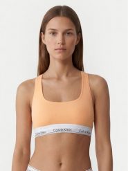 Calvin Klein Underwear Biustonosz top LV00QF8493 Pomarańczowy jasny. Brązowe biustonosze Calvin Klein Underwear, xs, bez wzorów, z bawełny, bez kołnierzyka. Za 149.99 zł.