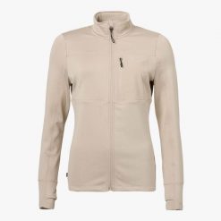 Bluza polarowa Wędrówki damska Swedemount Trondheim Midlayer Full Zip. Brązowe bluzy bez kaptura damskie SWEDEMOUNT, z polaru. Za 199.99 zł.