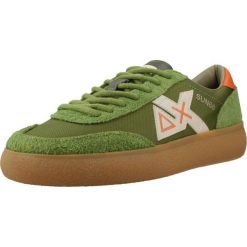 Buty SUN68 LUIS LOW Zielony. Zielone buty fitness męskie SUN68, na fitness i siłownię. Za 338.99 zł.