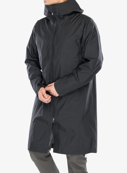 Płaszcz przeciwdeszczowy Houdini One Parka II. Czarne parki męskie Houdini, l, bez wzorów, z hardshellu. Za 1,220.99 zł.
