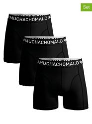 Muchachomalo Bokserki (3 pary) w kolorze czarnym rozmiar: 3XL. Czarne bokserki męskie Muchachomalo, bez wzorów. Za 114.95 zł.