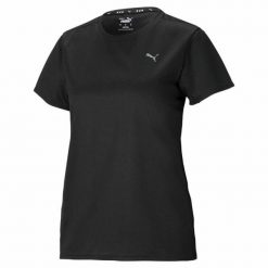 Koszulka z krótkim rękawem Damska Puma Run Favourite W. Czarne t-shirty damskie Puma, m, bez wzorów, bez kołnierzyka. Za 80.99 zł.