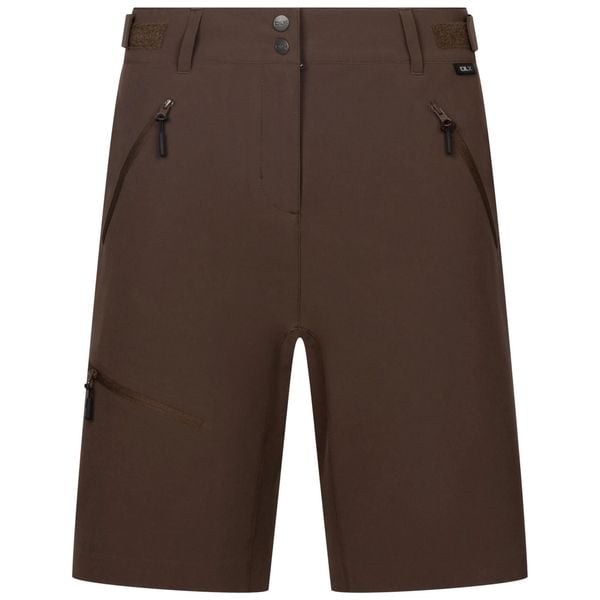 Spodenki Damskie Jocelyn DLX Cargo Shorts. Czarne szorty damskie Trespass, bez wzorów, sportowe. Za 234.99 zł.