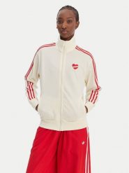 Adidas Bluza Firebird KQ8075 Beżowy Loose Fit. Brązowe bluzy bez kaptura damskie Adidas, xs, z syntetyku. Za 339.99 zł.