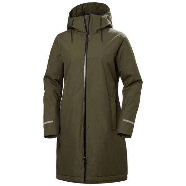 Kurtka damska Helly Hansen Aspire Rain. Zielone kurtki damskie Helly Hansen, bez kaptura. W wyprzedaży za 818.50 zł.