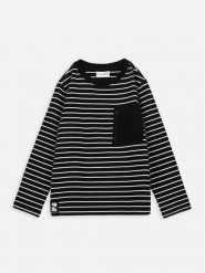 Coccodrillo Bluzka ZC3143104GBK Czarny Regular Fit. Czarne t-shirty chłopięce COCCODRILLO, bez wzorów, z bawełny, bez ramiączek. Za 39.99 zł.