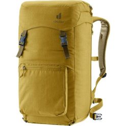 Plecak turystyczny deuter Walker. Zielone plecaki damskie Deuter, bez wzorów, z materiału. Za 369.99 zł.