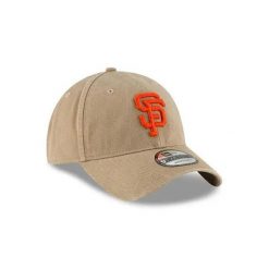 Czapka z daszkiem New Era Giants MLB Core Classic 2.0. Zielone czapki męskie New Era, bez wzorów, z bawełny. Za 161.00 zł.