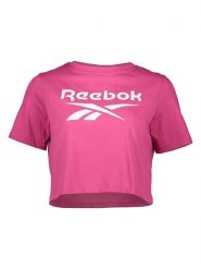 Reebok Koszulka w kolorze różowym rozmiar: M. Różowe t-shirty damskie Reebok, m, bez wzorów, bez kołnierzyka. Za 50.95 zł.
