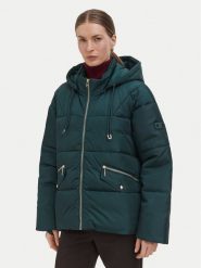 Liu Jo Kurtka zimowa TF6006 TS62A Zielony Regular Fit. Zielone kurtki damskie Liu Jo, na zimę, xl, bez wzorów, z syntetyku, bez kaptura. Za 1,119.00 zł.