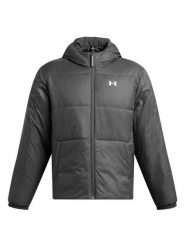 Under Armour Kurtka pikowana w kolorze antracytowym rozmiar: L. Czarne kurtki męskie Under Armour, l, bez wzorów, bez kaptura. Za 272.95 zł.