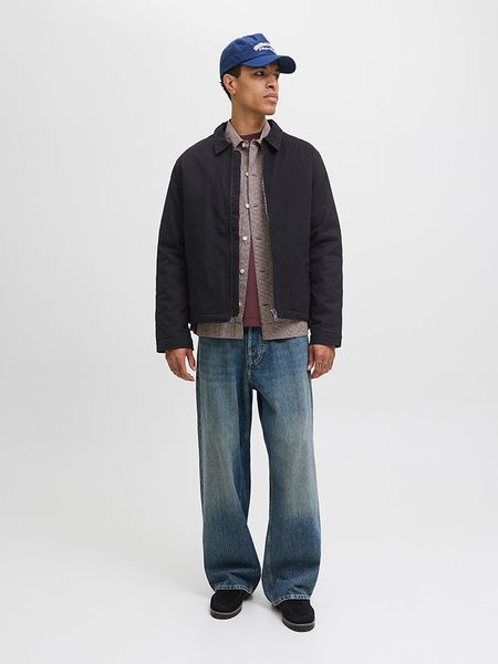 Jack & Jones Kurtka przejściowa w kolorze czarnym rozmiar: XXL. Czarne kurtki męskie Jack & Jones, xxl, bez wzorów, bez kaptura. Za 231.68 zł.