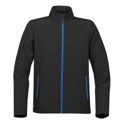 Męska Kurtka Soft Shell Orbiter. Czarne kurtki męskie STORMTECH, l, bez wzorów, sportowe, bez kaptura. Za 259.99 zł.