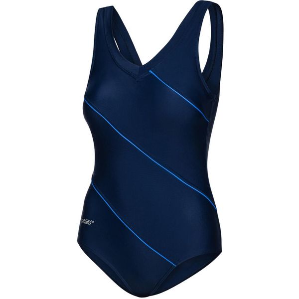 Strój jednoczęściowy pływacki damski Aqua Speed Sophie. Niebieskie stroje jednoczęściowe damskie Aqua-Speed, bez wzorów. Za 149.99 zł.