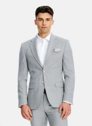 PAKO LORENTE - Szara marynarka garniturowa z wełny. Szare marynarki męskie Pako Lorente, bez wzorów, z poliesteru. Za 1,999.99 zł.