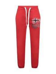 Geographical Norway Spodnie dresowe "Melegant" w kolorze czerwonym rozmiar: XXL. Czerwone spodnie dresowe męskie Geographical Norway, bez wzorów, z dresówki. Za 87.81 zł.