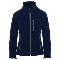 Kurtka Damska Antartida Soft Shell. Brązowe kurtki damskie ROLY, s, bez wzorów, bez kaptura. Za 158.99 zł.