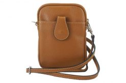 Listonoszka etui skórzane Barberini's j. brązowe 887-12. Brązowe shopper bag damskie Barberinis, bez wzorów, ze skóry, na ramię, małe, bez dodatków. Za 119.99 zł.