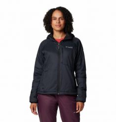 COLUMBIA Kurtka damska Silver Leaf II Stretch Insulated Jacket black-L. Czarne kurtki damskie Columbia, l, bez wzorów, z materiału, bez kaptura. Za 542.75 zł.