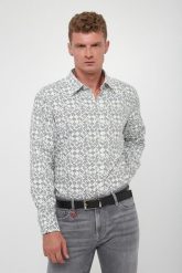 Koszula męska z wzorem Hanson3-W JOOP! JEANS. Koszule męskie Joop! Jeans, m, bez wzorów, z jeansu, bez kołnierzyka, bez ramiączek. W wyprzedaży za 321.30 zł.