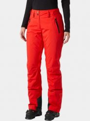 Spodnie Narciarskie Damskie Helly Hansen Legendary Ins. Czerwone spodnie sportowe damskie Helly Hansen, m, z materiału, narciarskie. Za 687.20 zł.