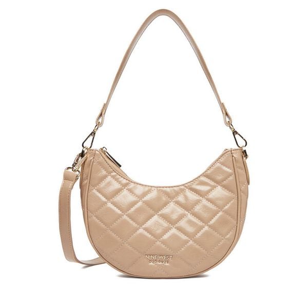 Torebka Nine West. Brązowe torebki klasyczne damskie Nine West, bez wzorów, bez dodatków. Za 179.99 zł.