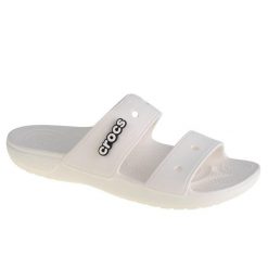 Klapki Dla Dorosłych Crocs Classic Sandal. Białe klapki i japonki męskie Crocs, z materiału. Za 118.99 zł.