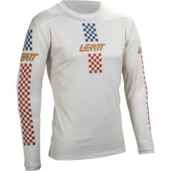 Koszulka rowerowa LEATT Jersey MTB Enduro 4.0. Białe t-shirty sportowe męskie LEATT, z jersey, bez ramiączek, rowerowe. W wyprzedaży za 314.10 zł.
