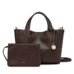 Torebka Furla. Brązowe torebki klasyczne damskie Furla, bez wzorów, bez dodatków. Za 1,659.00 zł.