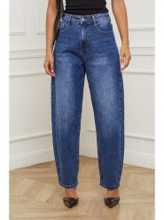 L'armoire de Suzette Dżinsy - Mom fit - w kolorze niebieskim rozmiar: 40. Niebieskie jeansy damskie L'armoire de Suzette, z podwyższonym stanem. Za 174.84 zł.