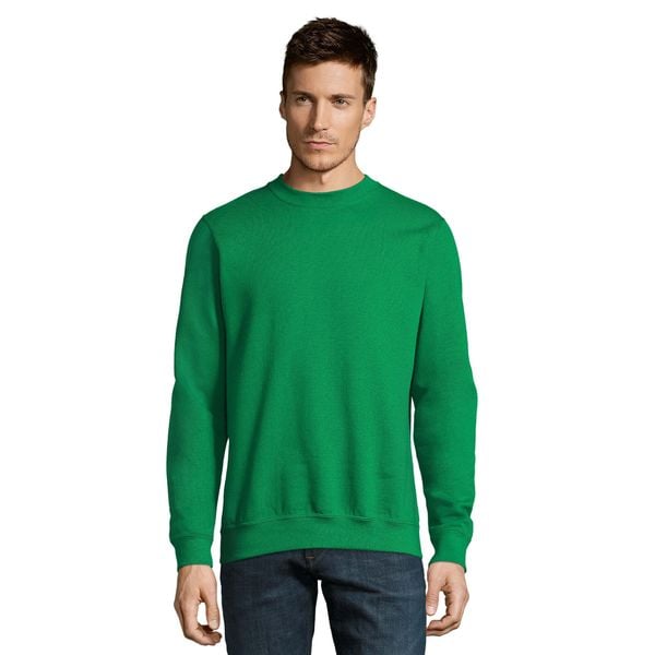 Bluza Unisex Dla Dorosłych New Supreme. Zielone bluzy sportowe damskie SOL'S, m, bez wzorów, z bawełny, bez ramiączek, długie, z kapturem. Za 166.99 zł.