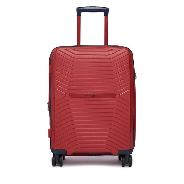 Walizka kabinowa Beverly Hills Polo Club. Czerwone walizki Beverly Hills Polo Club, bez wzorów. Za 299.99 zł.