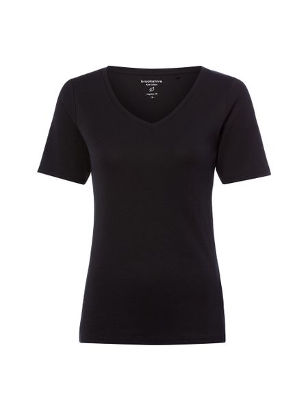 Brookshire Koszulka Kobiety Bawełna czarny, M. Czarne t-shirty damskie brookshire, m, bez wzorów, z bawełny, bez kołnierzyka. Za 59.95 zł.